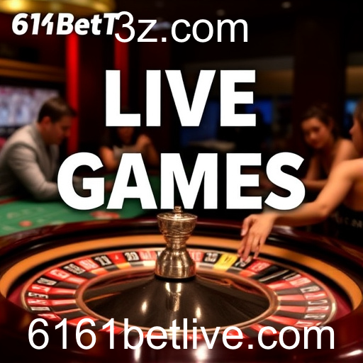 A Ascensão dos 'Live Games' no 6161bet: Uma Experiência Autêntica de Cassino